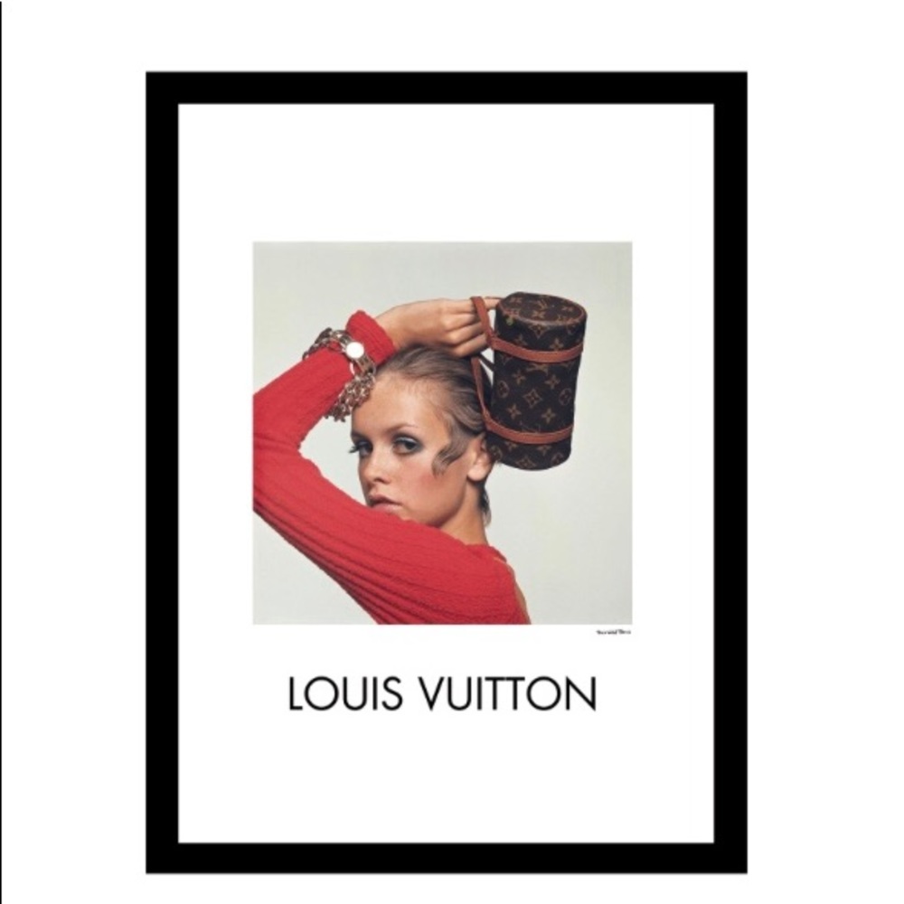 Fairchild PARIS Louis Vuitton Twiggy Wall Art